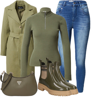 Outfit mit Gummistiefel LEMON JELLY "Street Style Outfit"