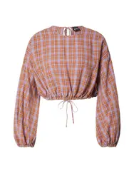 Afends Bluse ''''Colby'''' helllila / orange / hellorange / cranberry