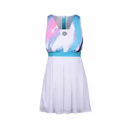 Women's dress Ankea Tech Dress (2in1) White/Aqua M