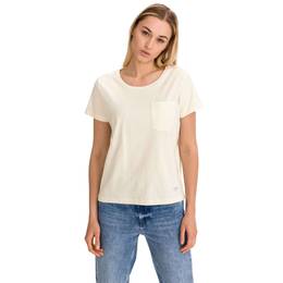 Triko Sustainable Tee Ecru Mele - Dmsk