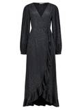 Elegantní maxi zavinovací šaty image