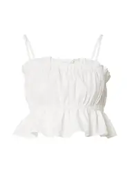 Nasty Gal Top ''''Cami'''' weiß