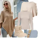 Cream Outfits für Damen image
