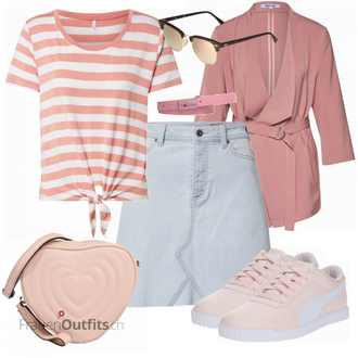 Outfit mit Grau EDC by Esprit "Mega schöne Frühlings Outfits"