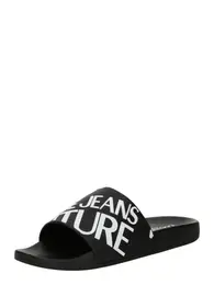 Pantofle 'SHELLY' černá / offwhite