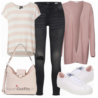 Outfit mit Sneaker Superga "Buntes Sommer Outfit"