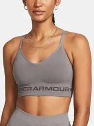 UA Seamless Low Long Bra - gray