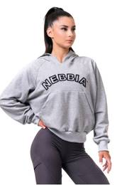 Women's sweatshirt Hero Iconic hoodie light grey XS