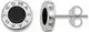 Thomas Sabo Ohrstecker schwarz / silber