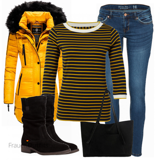 Schicke Outfits Coole mit Blau/Hellblau/Dunkelblau Lederjacke/Low Rise Jean/Push up Jeans/Schlupfjeans/Slim Fit Jeans/Low Waist Jean/Leder Schuhe Noisy may "Schickes Herbst Outfit"Look: Uni, Casual, Coole, Disco, Moderne, Old Money, Nahtlos, Schlichte