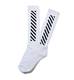 Fünfte Straße Herren Sneakersocken Graphic, Sportsocken (A. White)