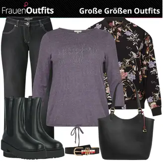 Mit Fransen Outfit mit Schwarz Chelsea Boot/Lederjacke/Stiefel Mit Reißverschluss/Motorradstiefel/Klassischer Stiefel/Thermostiefel/Biker Boot/Plateau Stiefel/Wasserdichter Stiefel/Lammfell Stiefel/Gummistiefelette/Gefütterte Stiefelette/Wattierte Stiefel About You "Perfekt für die Freizeit"