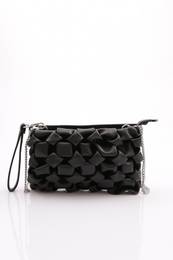 1001 Women's Top Knot Patterned Shoulder and Handbag