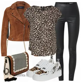 Outfit mit Sneaker Steve Madden "Perfekt für den Frühling"