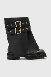 Usnjeni glenarji Drew Boot enski, rna barva, W158FB