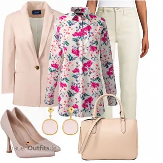 Elegante Outfits mit Grau Jeans "Eleganter Look"