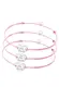 ELLI Armband rosa / silber