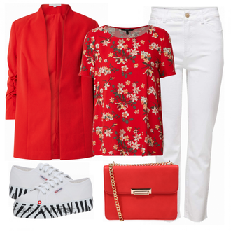 Outfit mit Sneaker Superga "Modischer Sommer Look"