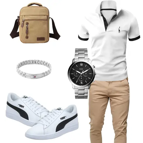Grau Sneaker/Schuh Puma kombinieren