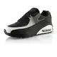 Fusskleidung® Damen Herren Sportschuhe Dämpfung Sneaker leichte Laufschuhe Schwarz Grau Weiss EU 43