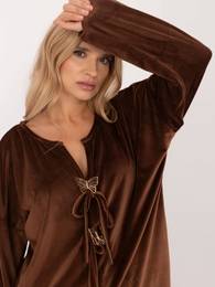 Blouse-DHJ-BZ-19916.03P-brown