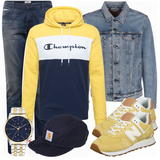 Sommerjacken mit Sportschuhen kombinieren image