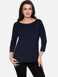 Woman's Blouse Camille Navy Blue