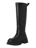 Flache kniehohe Stiefel image