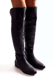 Women's Toon Black Skin Boots Black Skin