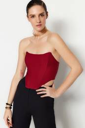 enski top Strapless