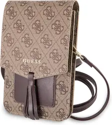 Guess Collection 7 inch Heuptas - Bruin - 4G Wallet Bag