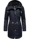 Ragwear Damen Winterjacke Wintermantel Parka mit Kapuze YM-Canny Navy21 Gr. M