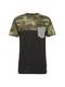 Iriedaily T-Shirt Kotti grau / khaki / schwarz