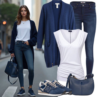 Jeans Outfits Elegant met Slanke Broek/Jeggings/5-pocketbroek/Jeans Leggings/Jersey Broek/Strakke Broek/Stretchbroek/Bengaline Broek/Twill Broek Supertrash, blauw Portemonnee/Sleutelhanger & hoesje/Women's Cosmetic Bags/Zakje/Brief Portemonnee/Kleine Tas matix "Vrijetijdsoutfit"Look: Naadloos, Premium, Kleurblokkering, GoGo, Elegant, Simpel, Klassiek, Unisex, Casual, 70s, Smart Casual, 80s, Met transparantie, Moulin Rouge, Vintage, Traditional, Jaren 30, Emo, Maritiem, Retro