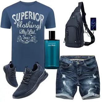 Sommer Outfits Party mit Schwarz FUJEAK "Sommer Outfit"Look: Bar, Party