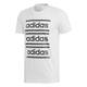 adidas Herren T-Shirt C90 BRD T-Shirt, White/Black, M, EI5619