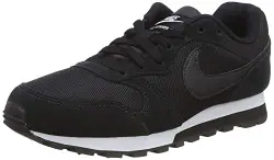 Nike Damen WMNS Md Runner 2 Laufschuhe, Schwarz (Schwarz/Weiß), 38 EU