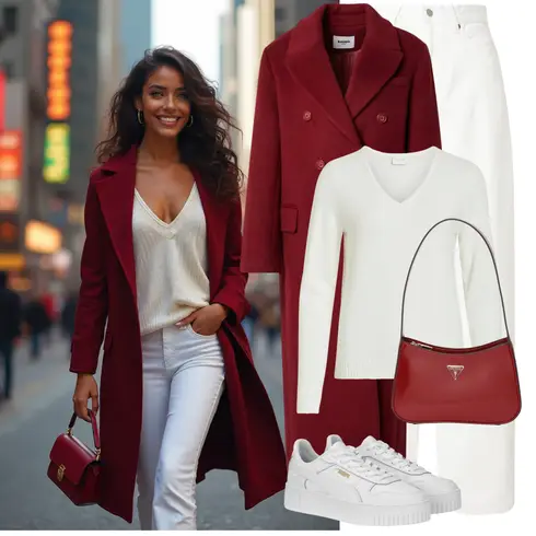 Comment poter Rouge foncé/Rouge Manteau/Robe Grande Taille/Manteau en Cachemire/Long manteau/Manteau Long/Long Manteau d'Hiver/Manteau Mi-long/Manteau Oversize/Manteau Caban/Manteau Vintage/Manteau en Laine kavazi avec Rouge foncé/Rouge Manteau/Robe Grande Taille/Manteau en Cachemire/Long Manteau/Manteau Long/Long Manteau d'Hiver/Manteau Mi-long/Manteau Oversize/Manteau Caban/Manteau Vintage/Manteau en Laine kavazi