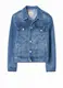 Blaue Jeansjacken