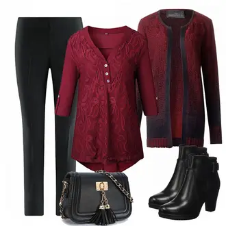 Outfit mit Blau CECIL "Maisie"
