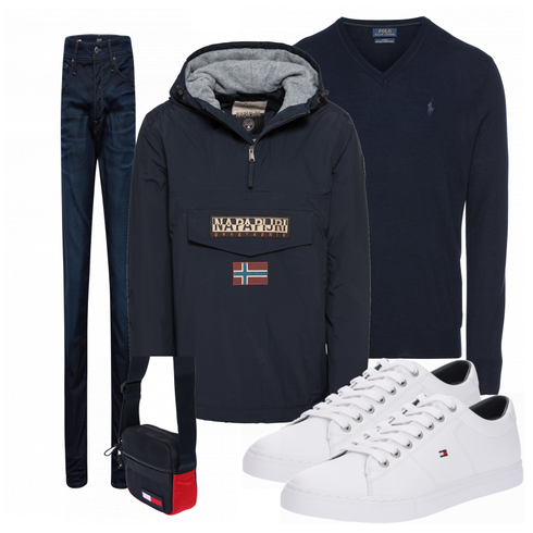 Schwarz Strickjacke Polo Ralph Lauren kombinieren