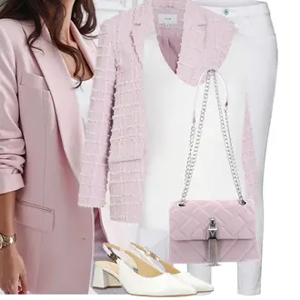 Chique Outfit met wit/Crème Push up Jeans/Jeans met Split/Thermo Jeans/Slip-on Jeans/Dames 7/8 Lengte Jeans/Lederen Schoenen/Lederen Jas/Capri Jeans/Мужская Кожаная Куртка/Enkellaars/Slim Fit Jeans/Jeans met Lage Taille/Korte Jeans/Jeggings/Leggings met Splits/Katoenen Legging/Thermobroek/Push up Broek/Strakke Broek/Treggings/Slanke Broek Pepe Jeans "Modieuze lente-outfit"Look: Chique, Stijl, Klassiek, Egirl, Elegant, Premium, Naadloos, Simpel, Smart Casual, Met transparantie, Unisex