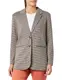 ICHI IHKATE Cameleon Oversize BL Damen Blazer Jackenblazer 70% Polyester, 28% Viskose, 2% Elasthan Loose fit, Größe:M, Farbe:Nomad (161212)