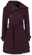 Black Premium by EMP Good Times Frauen Wintermantel dunkelrot M
