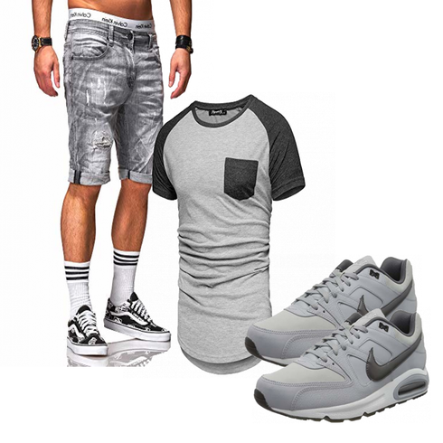 Grau Schuh Rello & Reese kombinieren