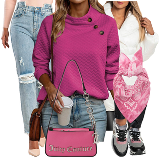 Outfit sa Pink Juicy Couture "Jesenski outfiti"