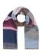 ESPRIT Schal 'Geo' navy / hellblau / graumeliert / rosa