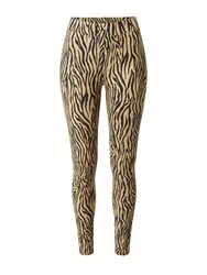 Urban Classics Leggings beige / schwarz