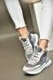 Srebrna Superga Pete na klin za dame image