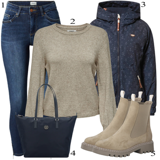 tenues avec Vert Bottes Bottine Chelsea Tamaris "tenues parfaite"